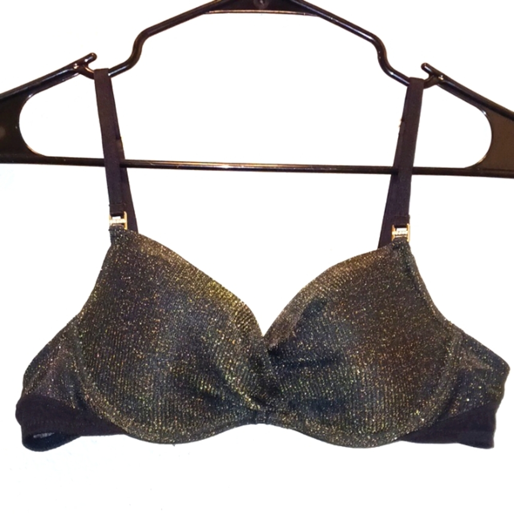 34B Adore Me glitter demi bra